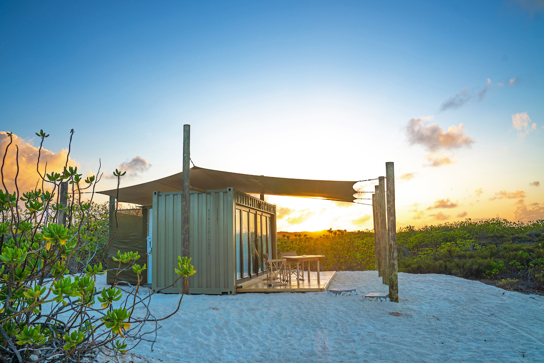 Cosmo Beach Cabana Sunset