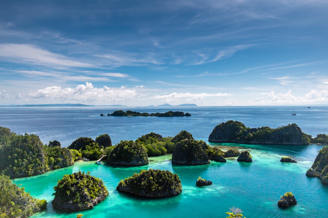 Raja Ampat Viewpoint Scenery