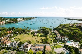 Aerial View Calabash Hotel