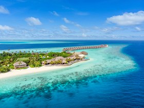 Hurawalhi Island Aerial View