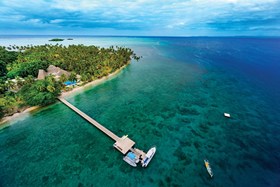 Cousteau Resort Aerial Fiji